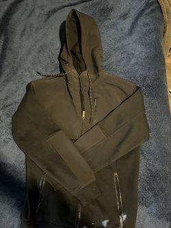 CSG black zip up jacket 