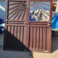 Security patio door 72x80