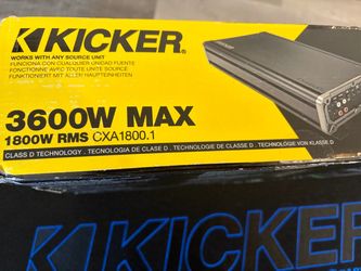 Brand New Kicker L7 12’s Kicker Amp