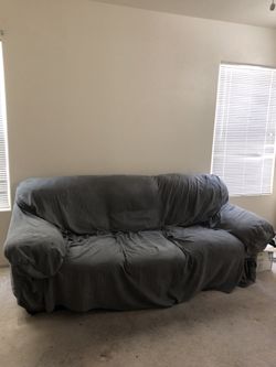 Couch with cover