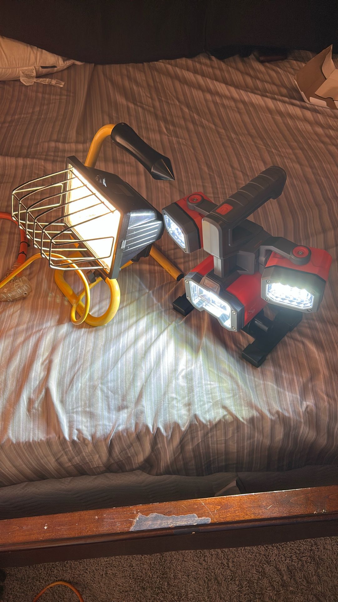 Lights Spotlights Work Lighting Yellow One Rain And Weather Proof