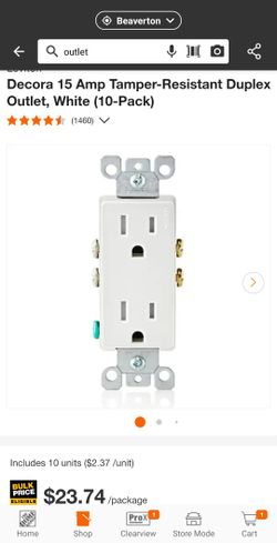 Leviton Outlet 10 Pack