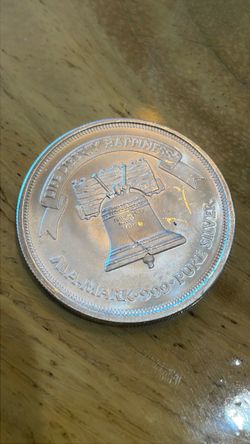 1oz .999 SILVER A-Mark Round