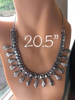 Tibetan silver necklace 20.5”