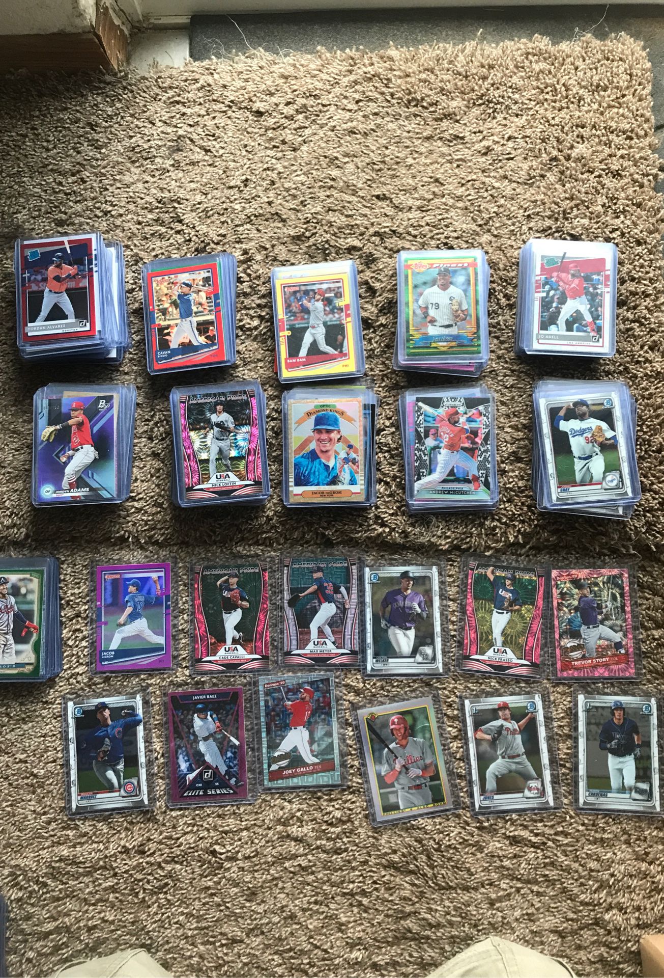 45 for the lot all newer baseball cards