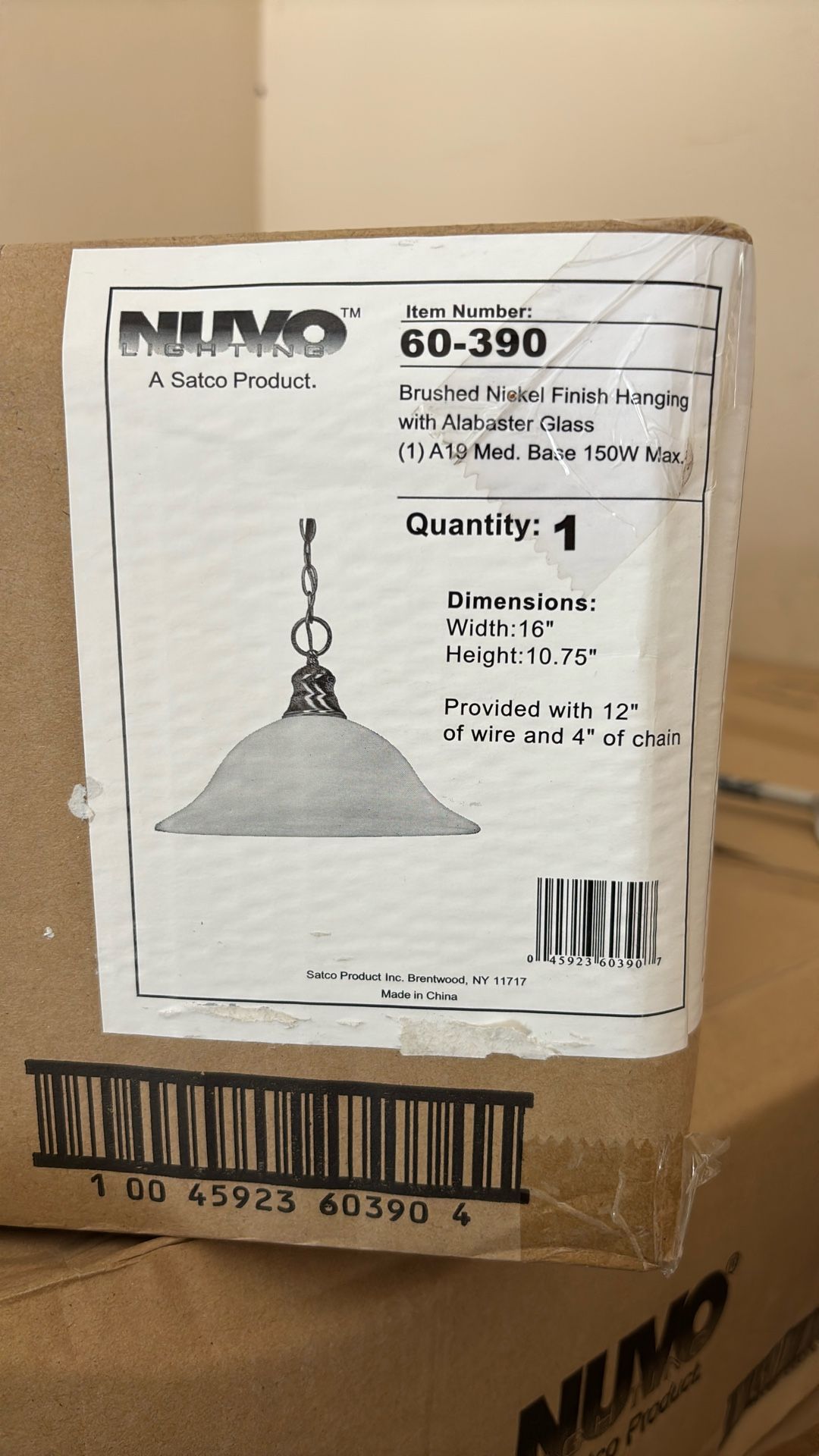 Hanging Pendant Light