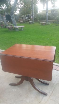 antique dining table