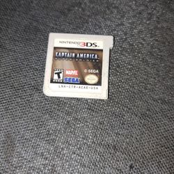 Captain America Super Soldier 3DS Nintendo 