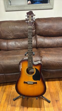Fernandes electric acoustic guitar