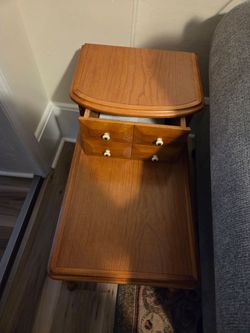 Coffee table and two end tables vintage
