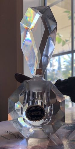 Lead Crystal Perfume Bottle