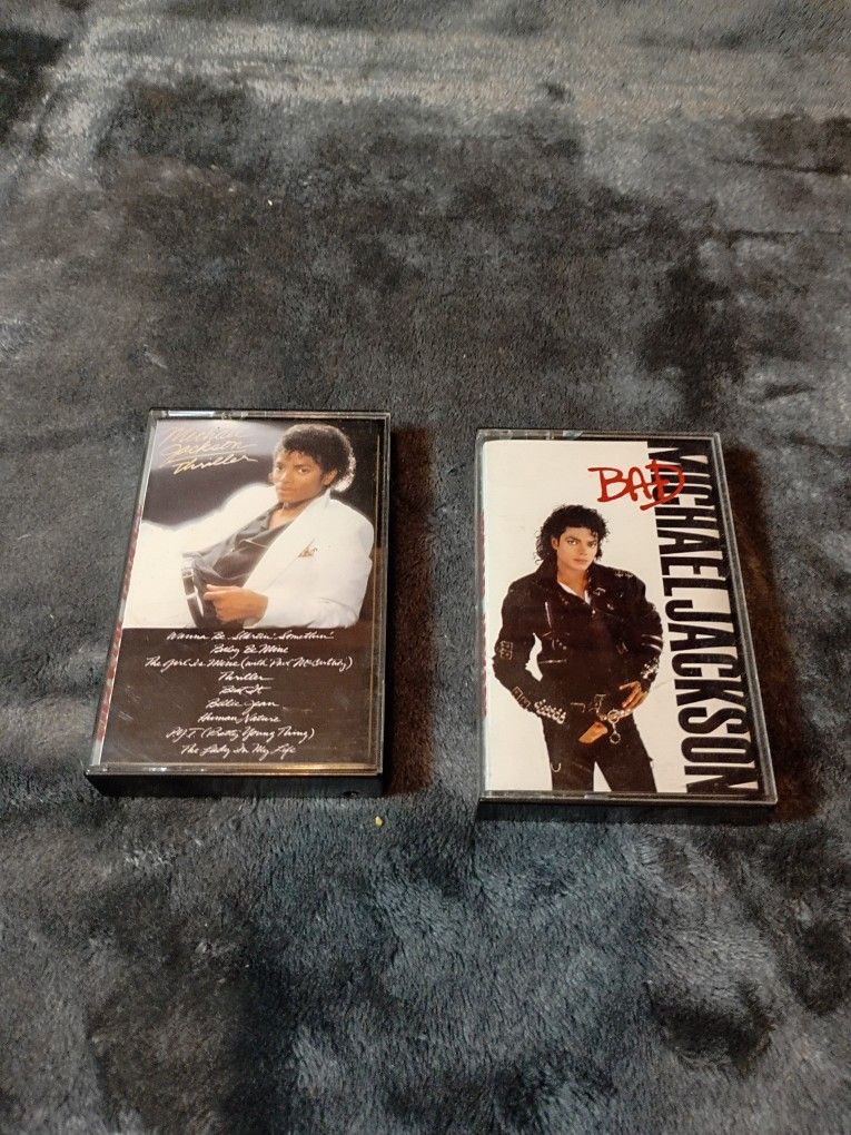 Michael Jackson Cassette Tape Lot