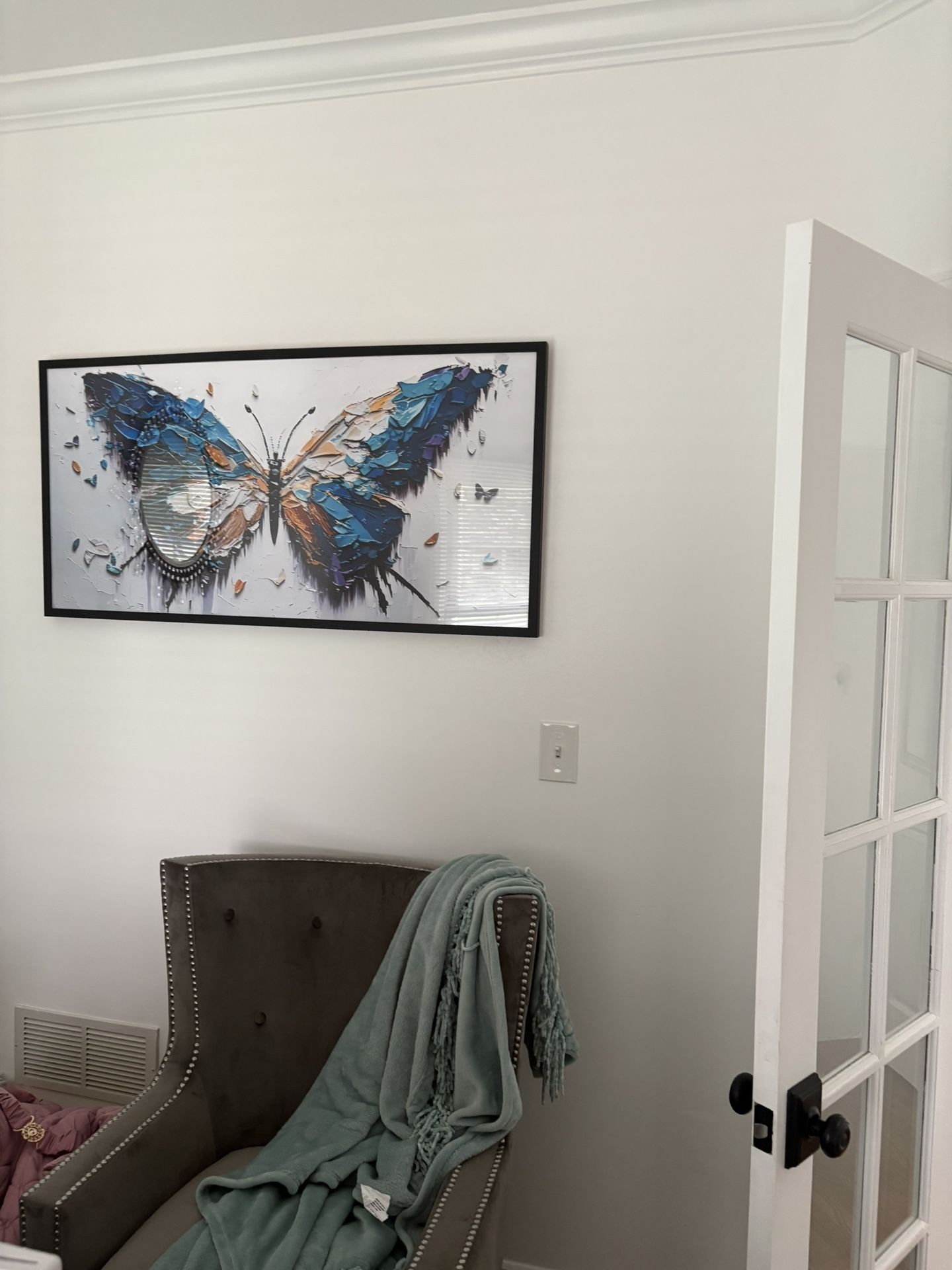 Butterfly Picture With Frame