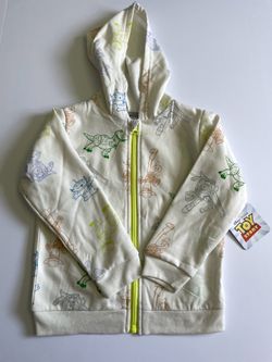 4T Toddler Disney Pixar Toy Story Zip Up Hoodie Jacket