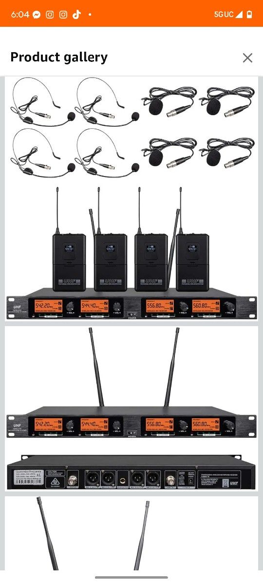 Microphone System For Business Or Any PA System