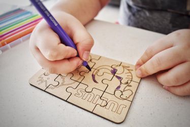 Custom Coloring Puzzles