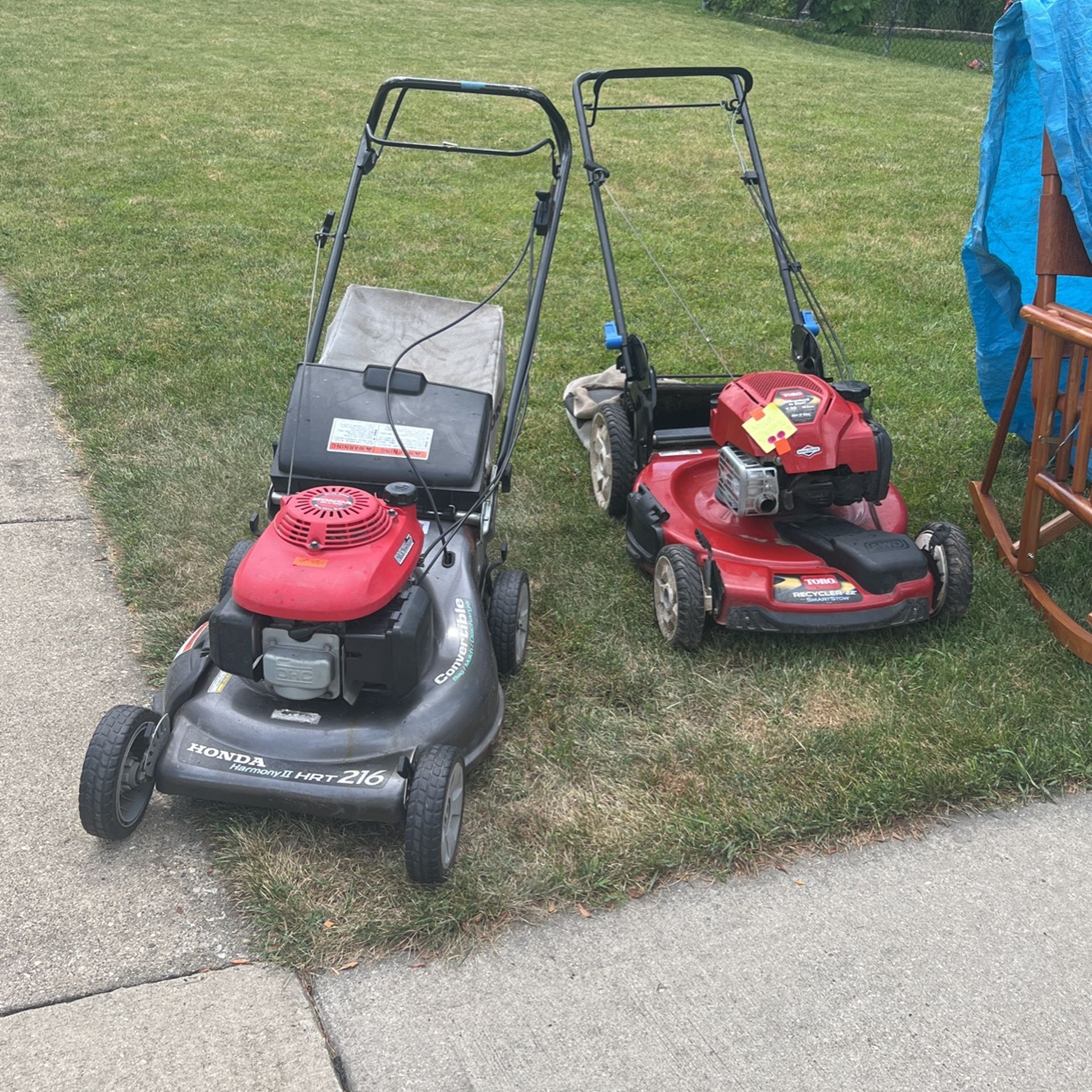 Honda Lawnmower Toto Is Sold Now