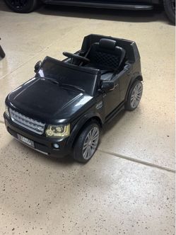 Kids Land Rover Electric Ride-On Car + Remote & Charger – $80 OBO