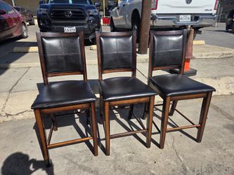 3 Barstool Chairs