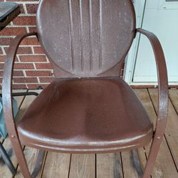Vintage 50s Metal Chairs