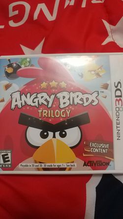 Nintendo 3ds angry birds trilogy