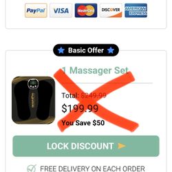 New NeuroPro Electric Muscle Stimulator - $125, NOT $199.99!