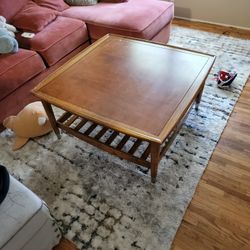 Mid Century Square Coffee Table