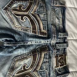 Rock revival brown size 29 boot