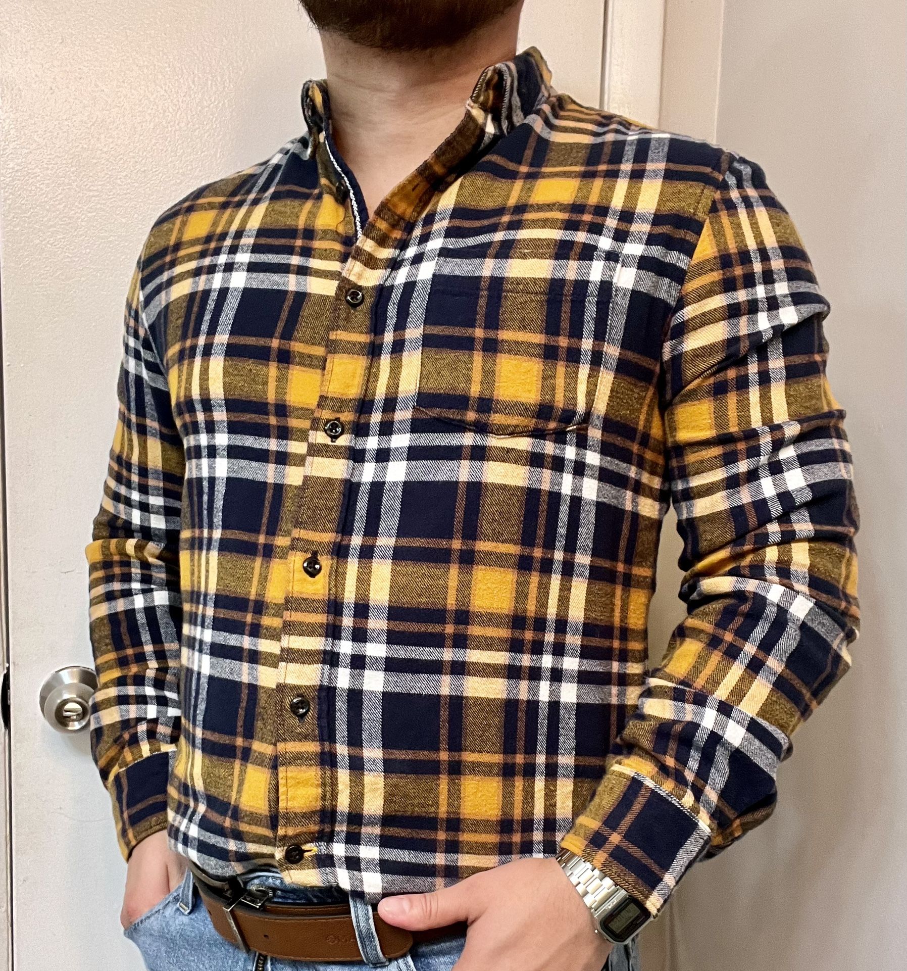 Men’s Classic Flannel Shirt American Heritage Small