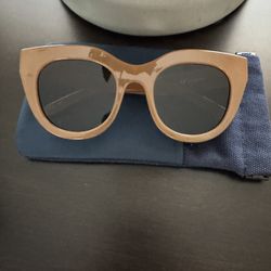 Le Specs Air heart Sunglasses