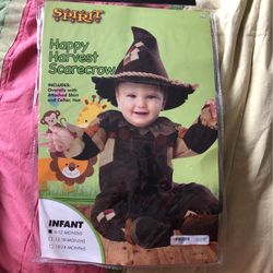 Halloween Costume Infant 6-12 Months Happy Harvest Scarecrow