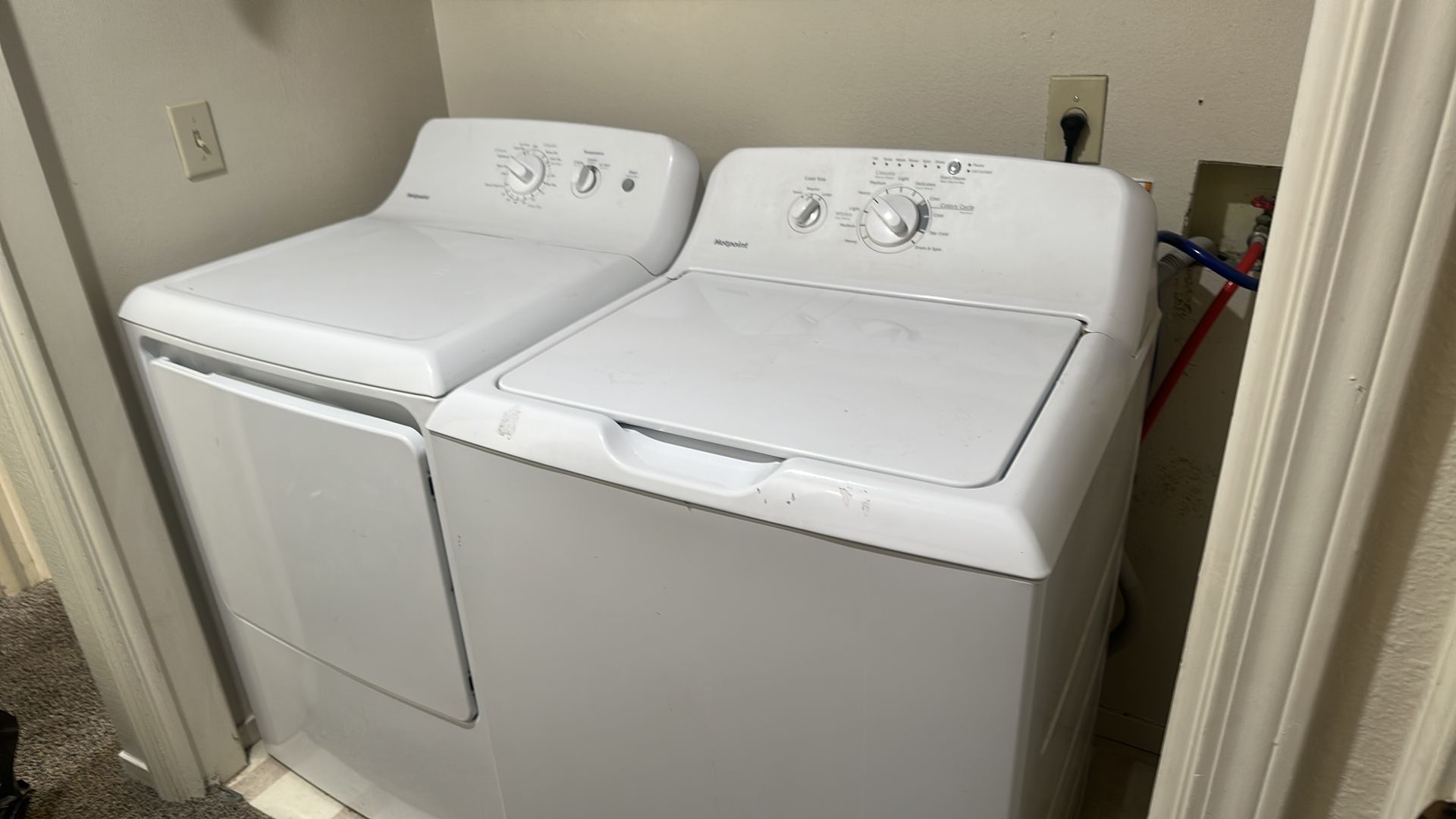 Washer and dryer