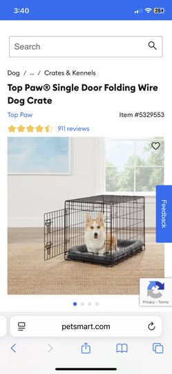 Top Paw 30” Crate