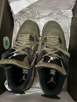 Jordan 4 Retro SE CRAFT olive green 9.5