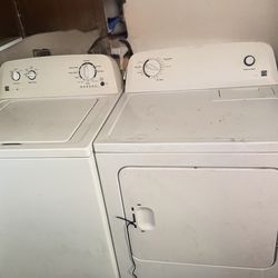 Washer and dryer