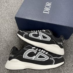Dior B30 Black Sneaker Size 9,10 US 42,43 EU