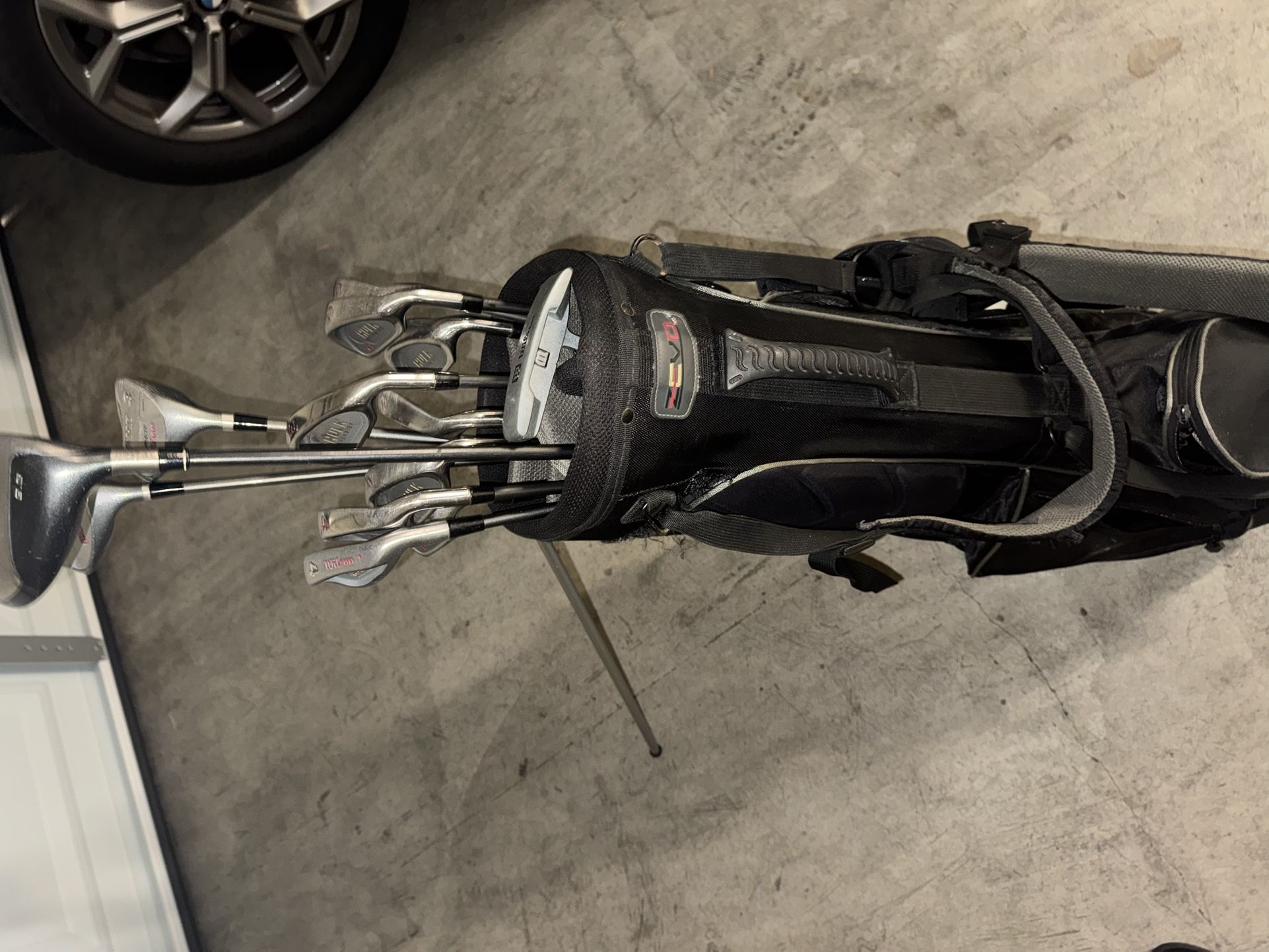 Golf Clubs And Bag
