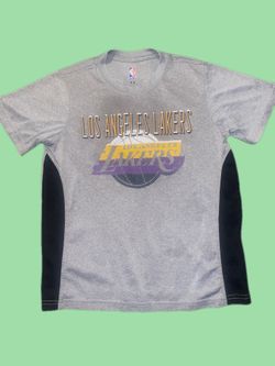 Used Official NBA Los Angeles LA Lakers Lebron James Tee T-shirt Medium Kids Boys Size 10/12