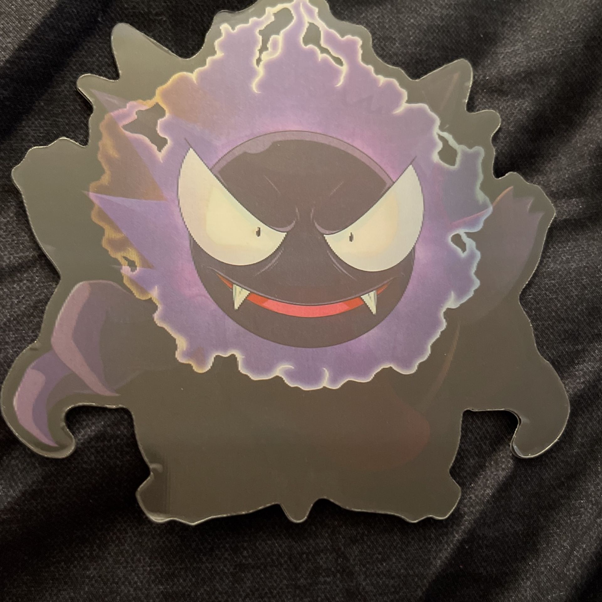 Pokemon Gastly, Haunter, Gengar Lenticular Sticker
