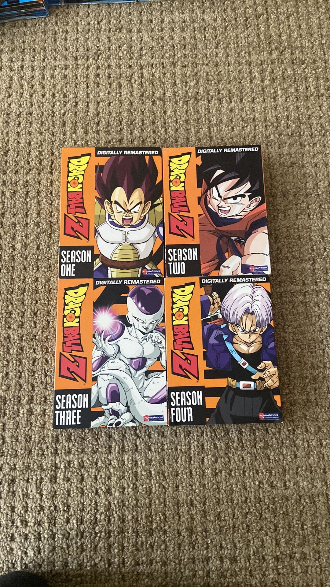 DRAGONBALL Z Seasons 1-4 Boxed Sets