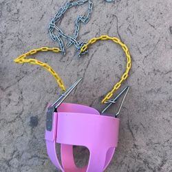 Heavy-Duty High Back Full Bucket Toddler Swing Seat