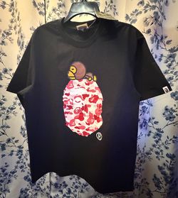 BAPE Milo Camo Ape Head T-Shirt Black