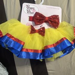 New Tu Tu & Soft Headband Set