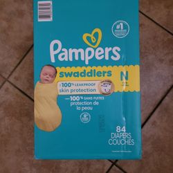New pampers swaddlers
