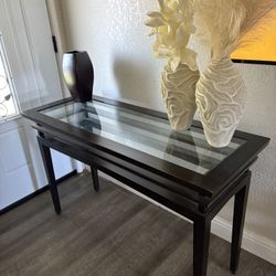 Entryway Glass Table