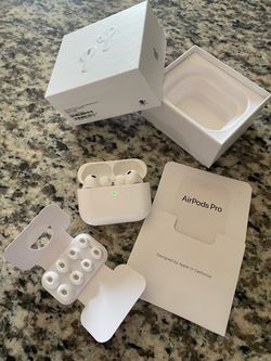 AirPods Pro 3 Wireless Earphones with Charging Case & Box