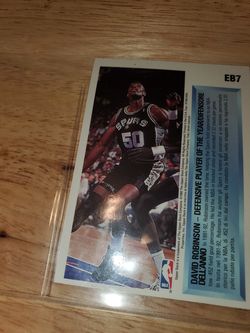 David robinson hologram card