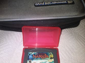 GAME BOY ADVANCE SP GAME & CARRYING CASE
