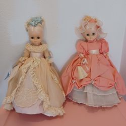Effanbee Vintage Dolls 15" Grandes Dames 1960's 2 Dolls