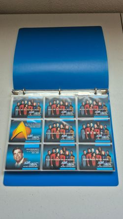 Vintage Star Trek The Next Generation Trading Cards